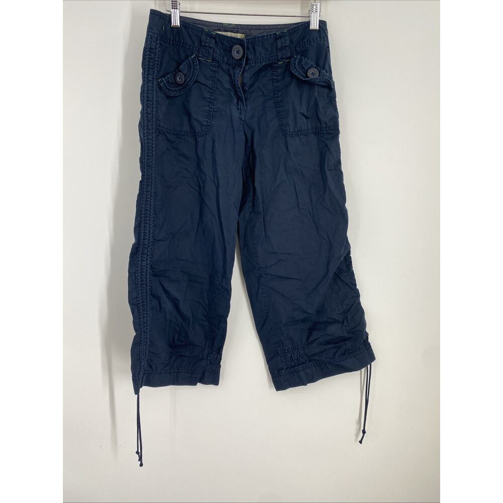 Hei Hei Anthropologie Carpi Pants Women’s Size 4 Navy Grunge Y2K Beach Boho 717